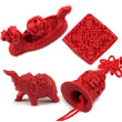 Cinnabar Beads