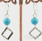 blue turquoise earrings