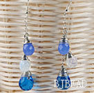 lovely dangling drop shape crystal earrings under $ 40