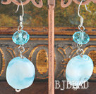 crystal colored glaze earring under $ 40