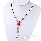 coral necklace