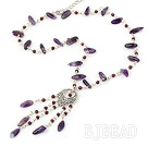 Amethyst necklace