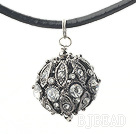 lovely rhinestone pendant with magnetic clasp under $ 40