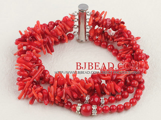 coral bracelet