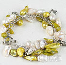 dyed pearl bracelet under $7