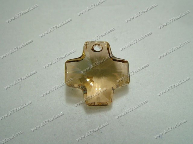 Handmade Austrian cross pendant