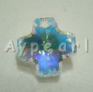 Handmade Austrian cross pendant 