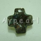 Handmade Austrian cross pendant 