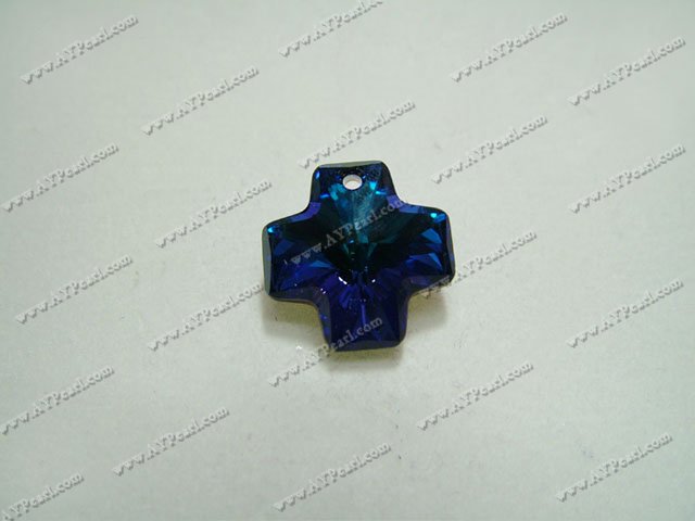 Handmade Austrian cross pendant