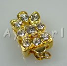 Discount golden Rhinestone clasp