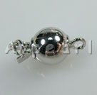 Handmade metal ball clasp