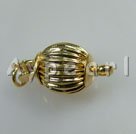 Handmade golden color clasp