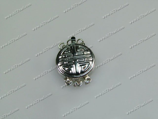 Handmade 3-ring clasp