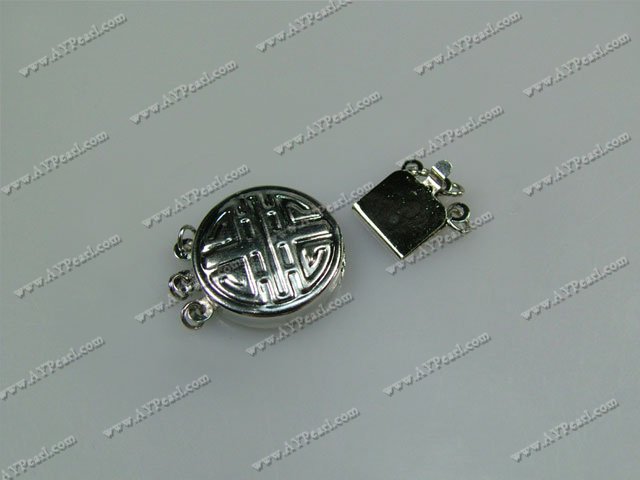 Handmade 3-ring clasp