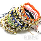 7 Pieces Ball Style rechthoek Rhinestone ha...