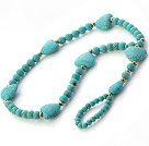 Fashion Blauw Hart Love And Ronde Turquoise...