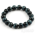 10mm Round A Grade Blue Tiger Eye Beaded St...