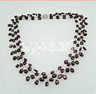 multi strand garnet necklace under $30