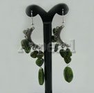 canadian jade vintage earrings