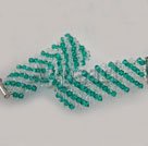 4mm austrian crystal strand bracelet