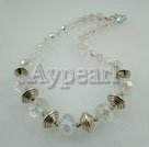 manmade crystal necklace under $ 10