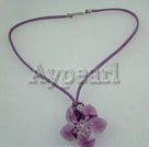 austrian crystal flower necklace