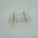 Handmade crystal earrings