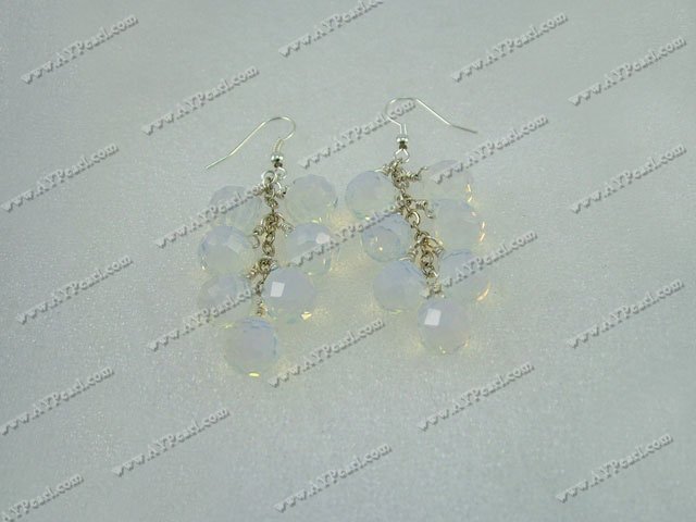 Handmade crystal earrings