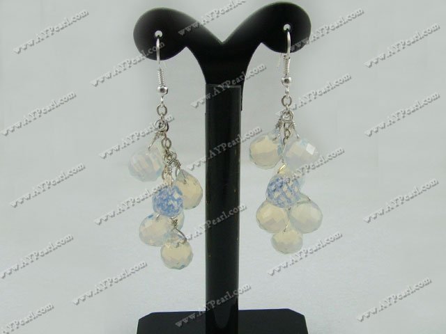 Handmade crystal earrings