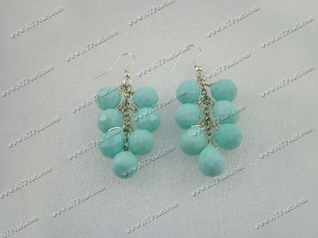 Handmade crystal earrings