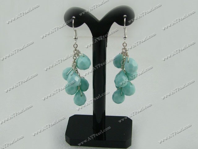 Handmade crystal earrings