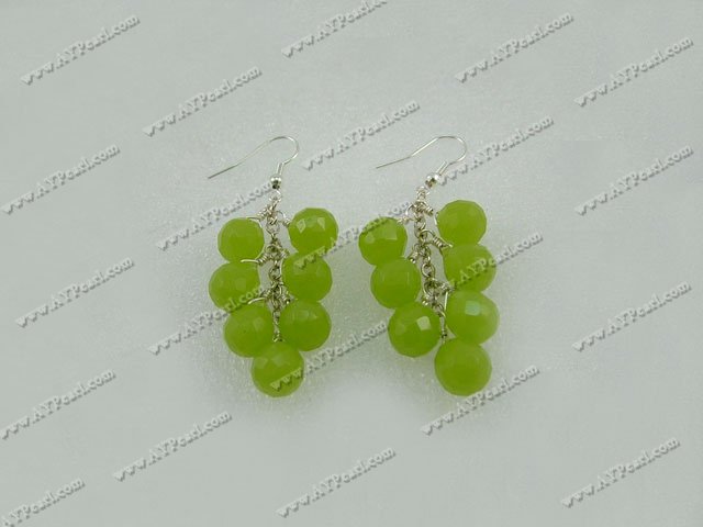 Handmade crystal earrings