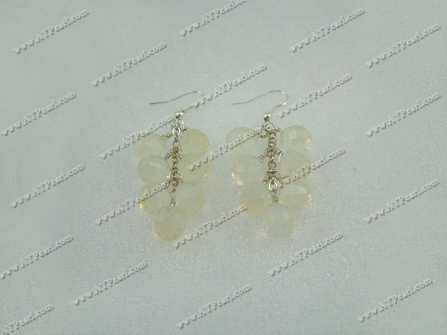 Handmade crystal earrings