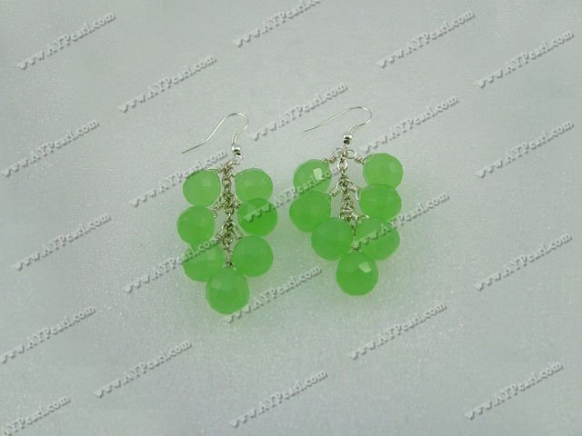 Handmade crystal earrings