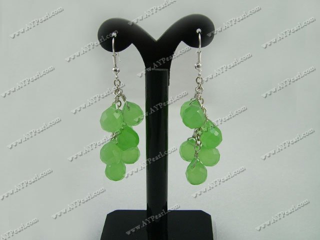 Handmade crystal earrings