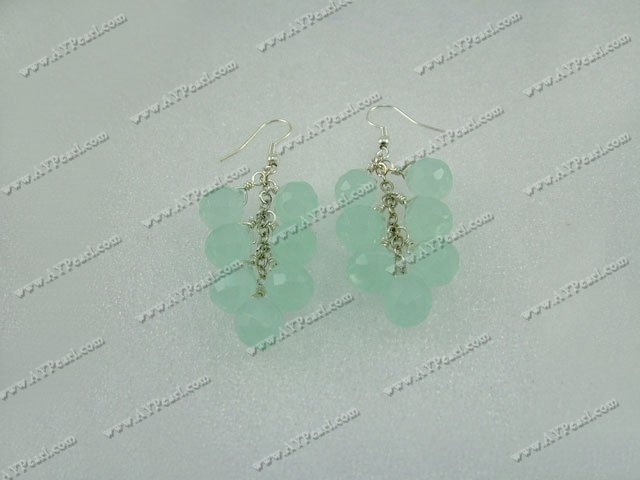 Handmade crystal earrings