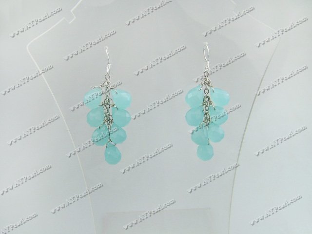 Handmade crystal earrings