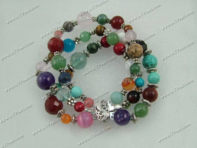 multi stone bracelet