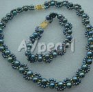 Handmade pearl set