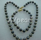 9-10mm black pearl sets
