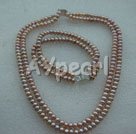 Handmade pearl set