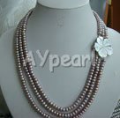 Handmade pearl necklace