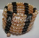 Handmade pearl magnet bracelet