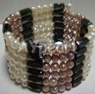 Handmade pearl magnet bracelet