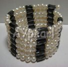 Handmade pearl magnet bracelet