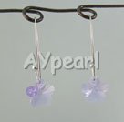 austrian crystal flower earrings