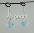 austrian crystal flower earrings