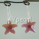 Handmade 925 silver crystal earrings
