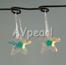 Handmade 925 silver crystal earrings