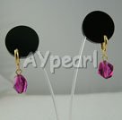 fashion austrian crystal earrings